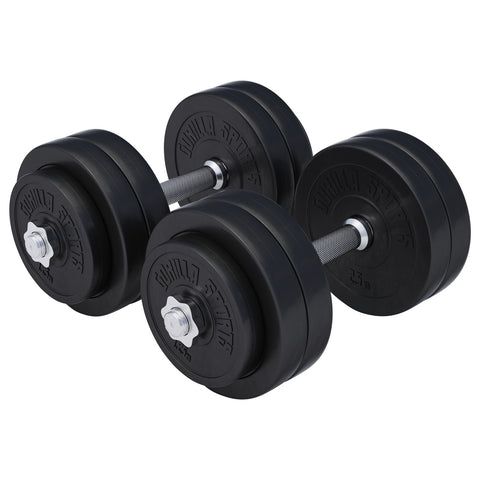 Reguleeritav vinüülist hantlikomplekt 30 kg, 30mm