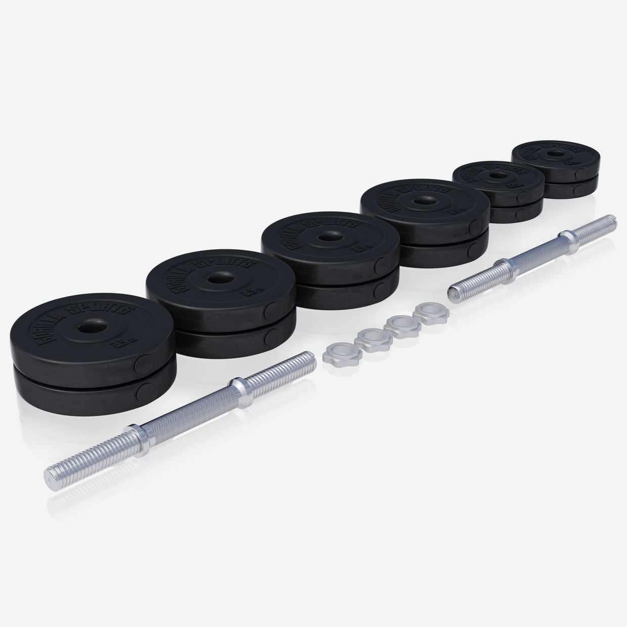 Reguleeritav vinüülist hantlikomplekt 30 kg, 30mm