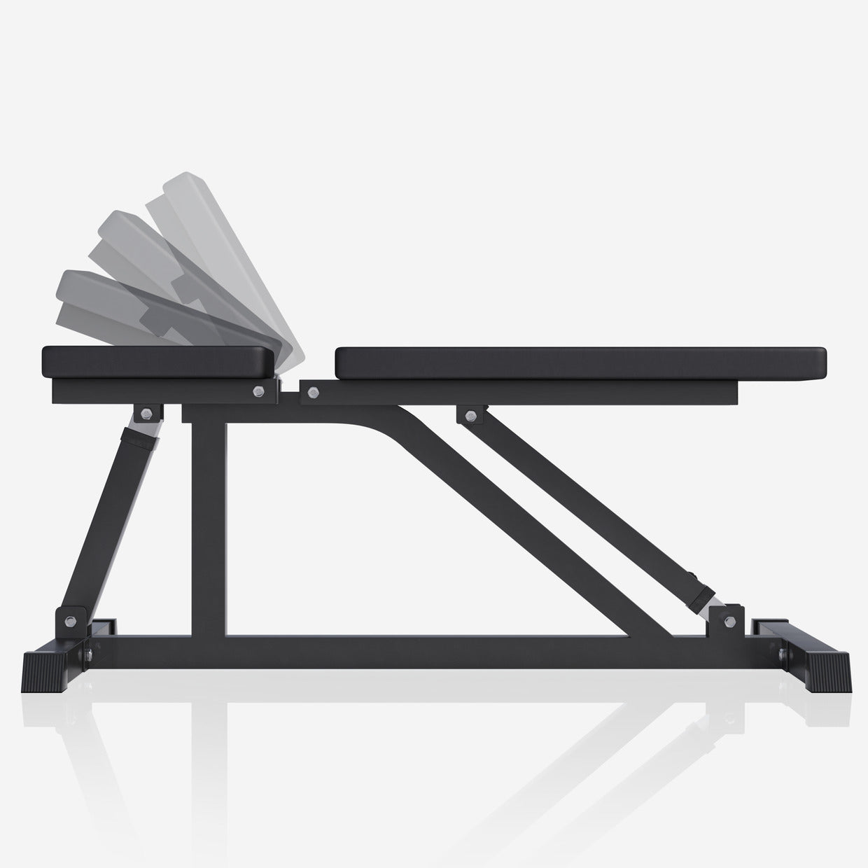 Reguleeritav kaldpink max 200 kg, Black Edition
