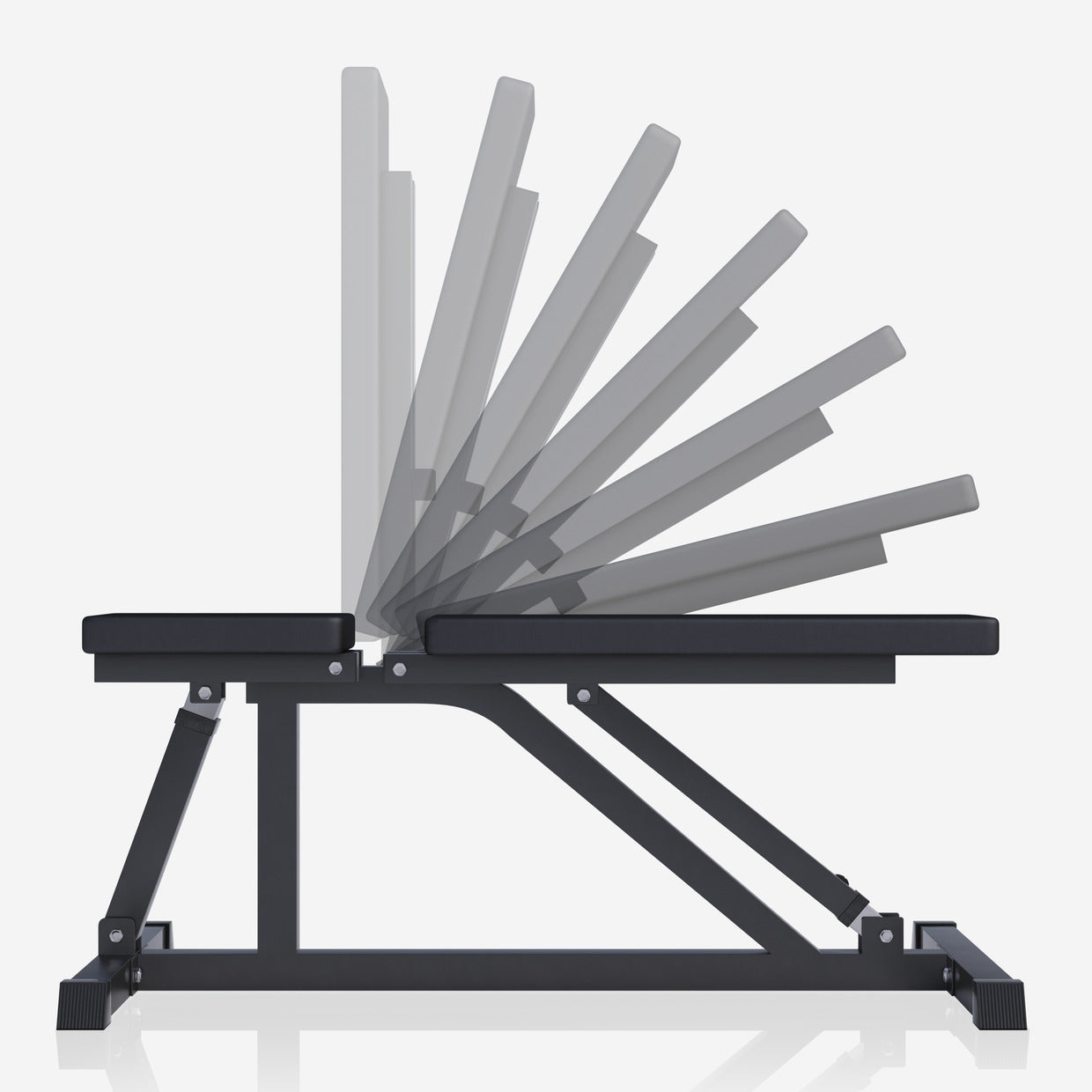 Reguleeritav kaldpink max 200 kg, Black Edition