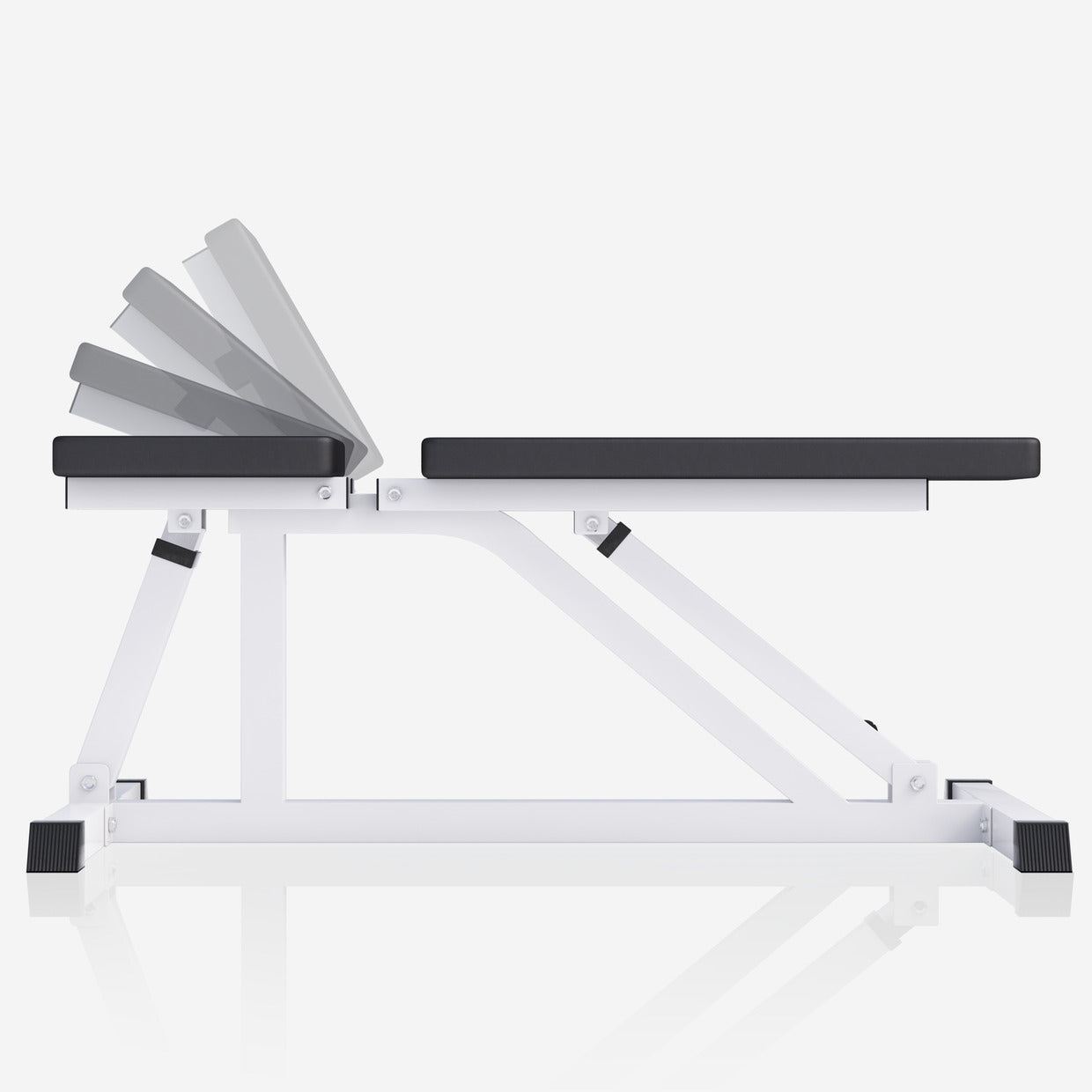 Reguleeritav kaldpink max 200 kg, valge
