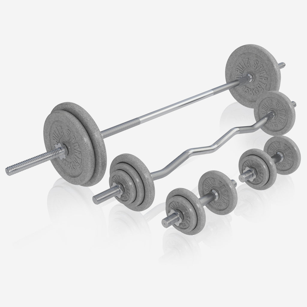 Multifunktsionaalne treeningjaam + kangikomplekt 108 kg