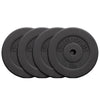 Vinüülraskuskettad 4 x 7,5 kg, 30 mm