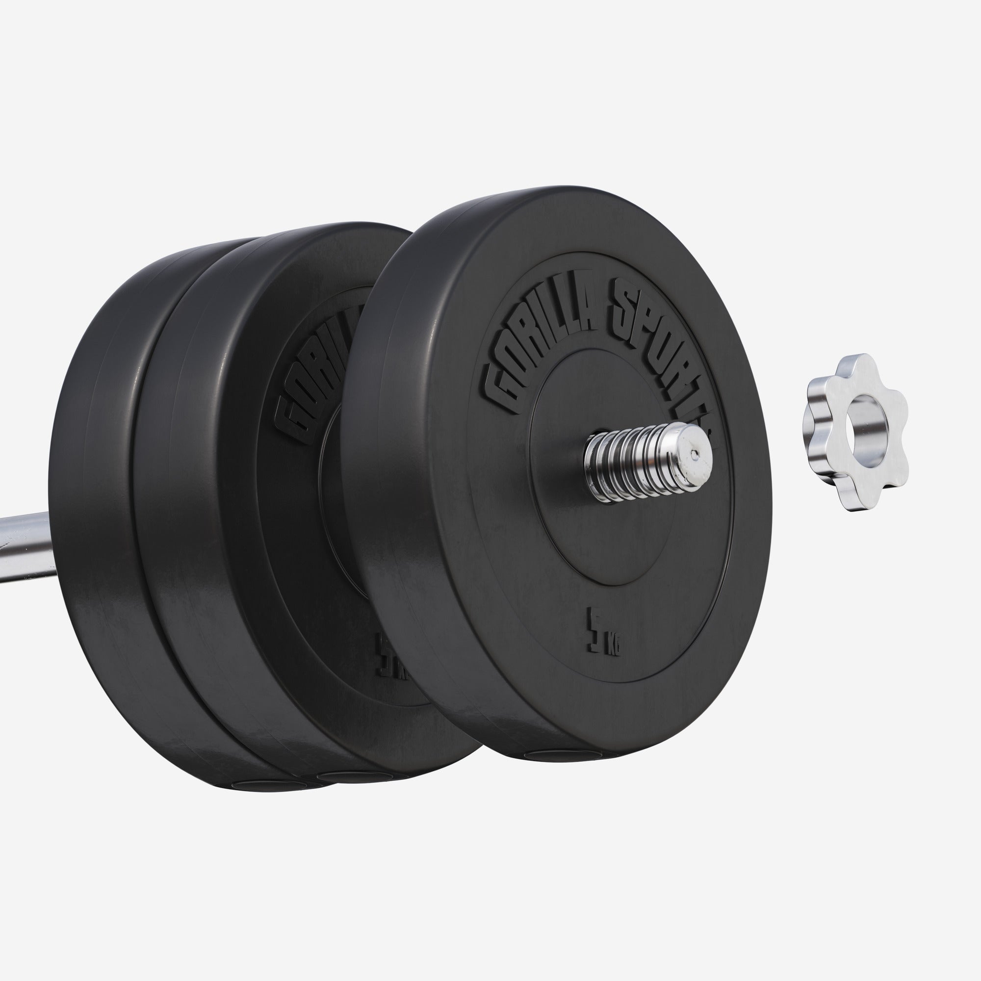 Vinüülist raskuskettad 6 x 5 kg 30 mm