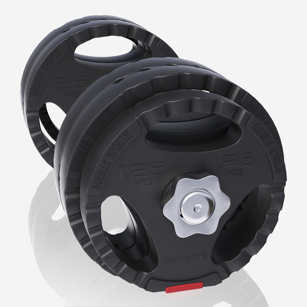 Vinüül Tri Grip hantlikomplekt 30 kg, 30mm