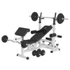 Mitmekülgne tõstepink + 108 kg kangikomplekt