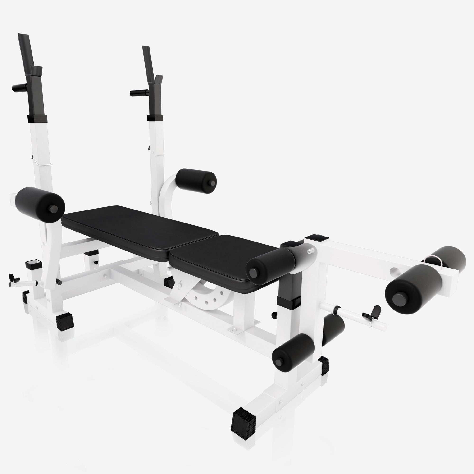 Reguleeritav jõutreeningupink ja 108 kg kangikomplekt