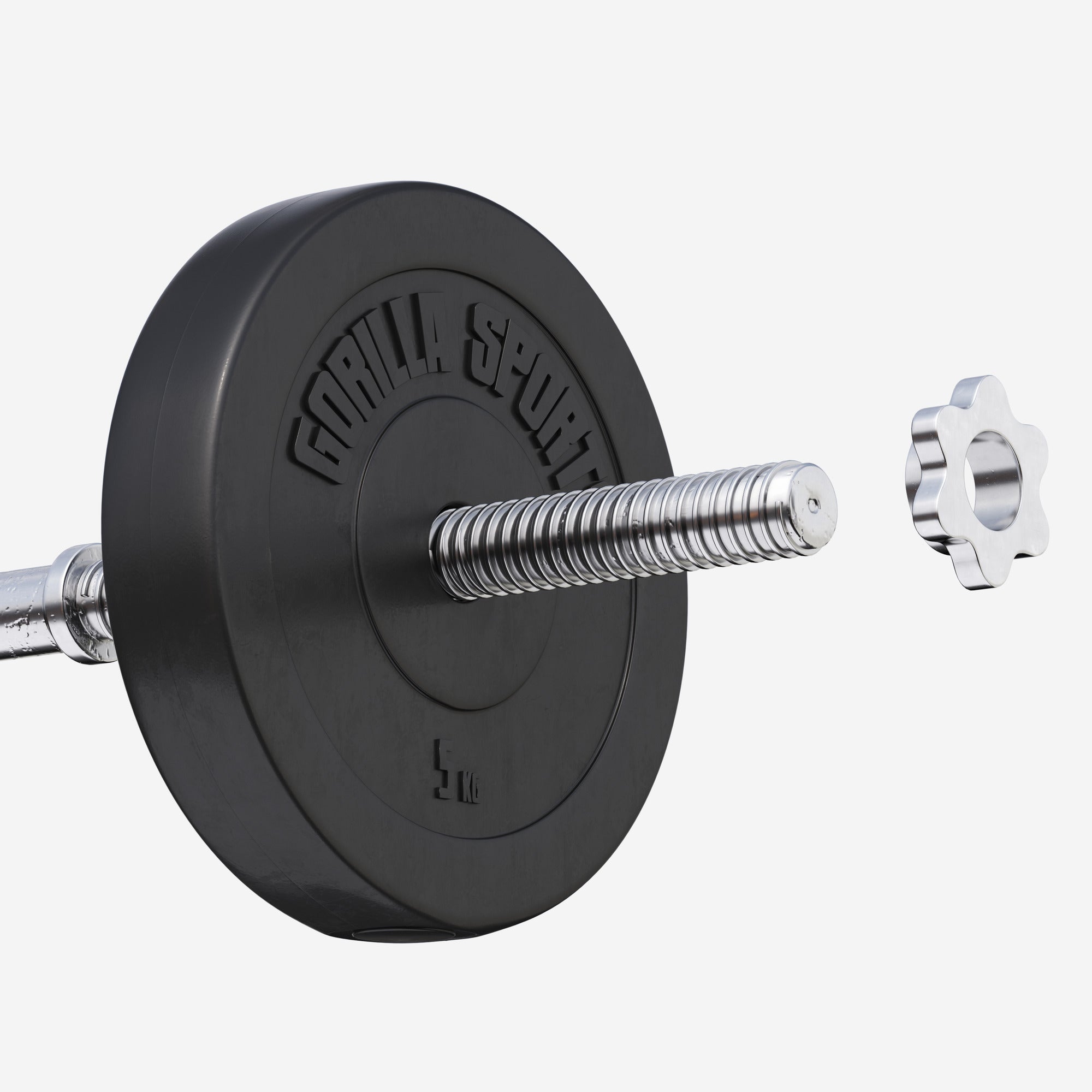 Vinüülkattega raskusketas 5 kg 30 mm