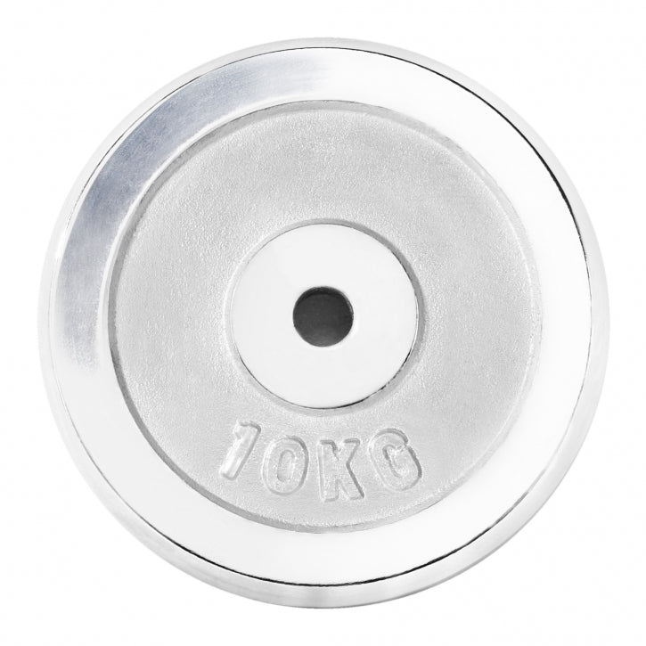 Kroomkattega raskusketas 10 kg, 30 mm