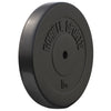 Vinüülkattega raskusketas 15 kg 30 mm