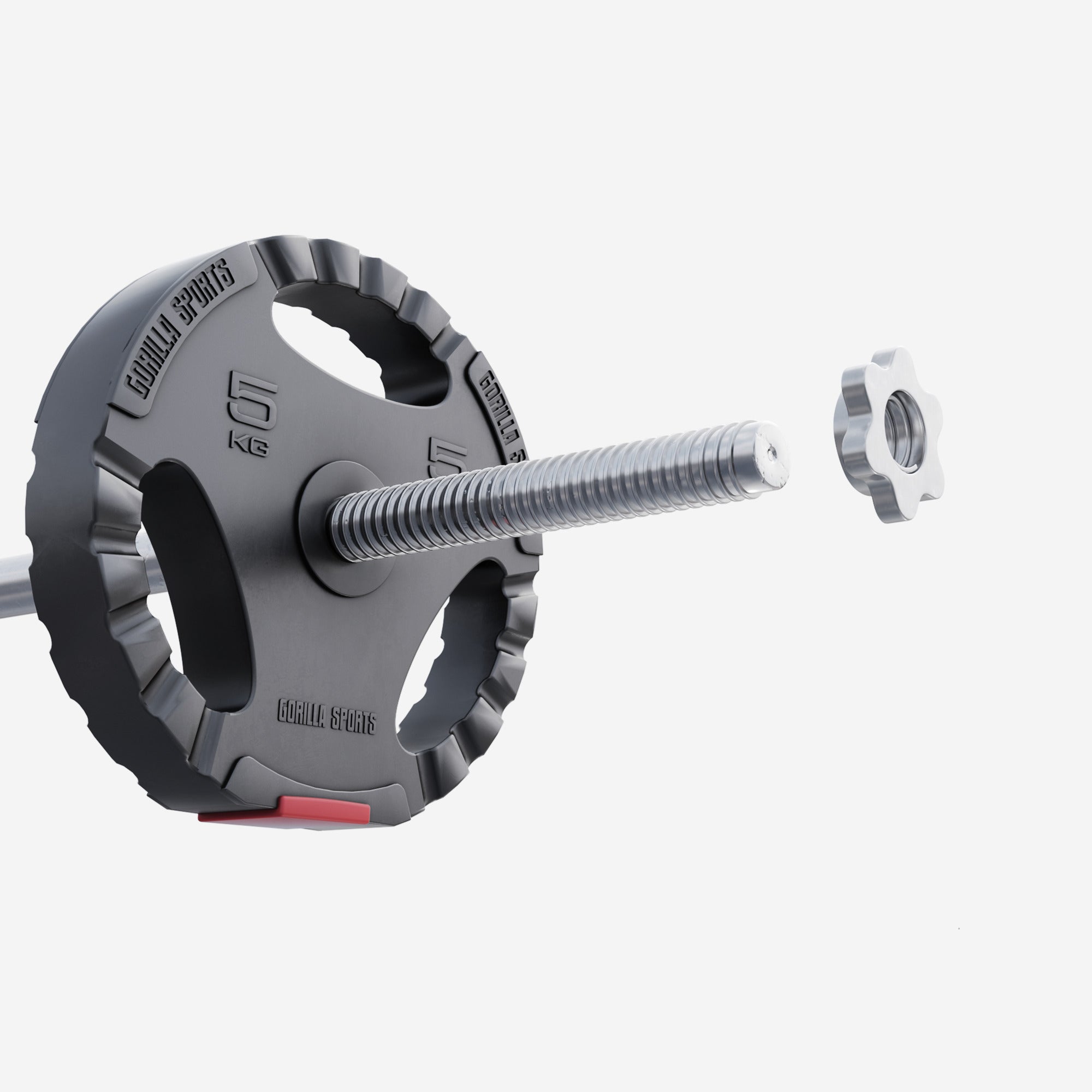 Tri Grip vinüülraskusketas 5 kg 30 mm