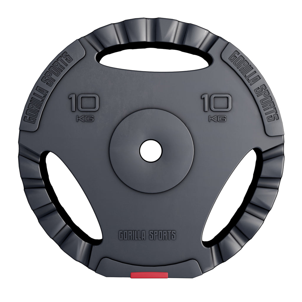 Tri Grip vinüülist raskusketas 10 kg 30 mm