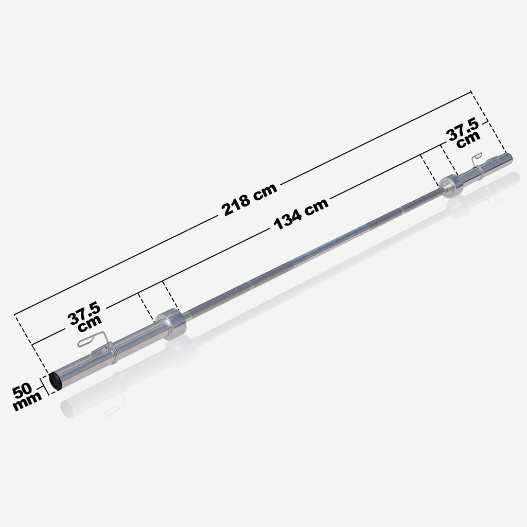 Olümpia kang 218 cm 50 mm vedruklambritega