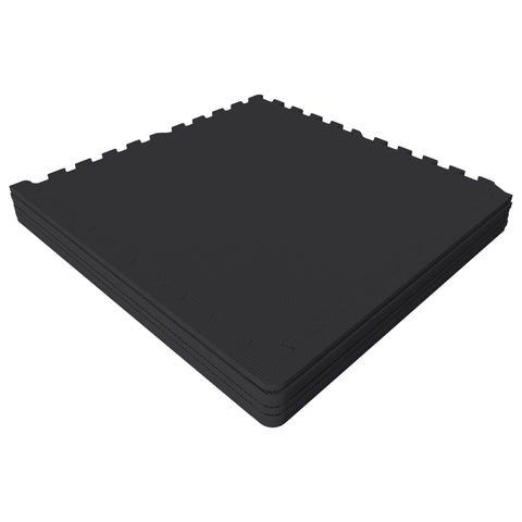 Kaitsematt 6 osa 60 x 60 x 1,2 cm, must