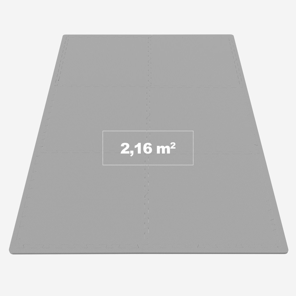 Kaitsematt 6 osa 60 x 60 x 1,2 cm, hall