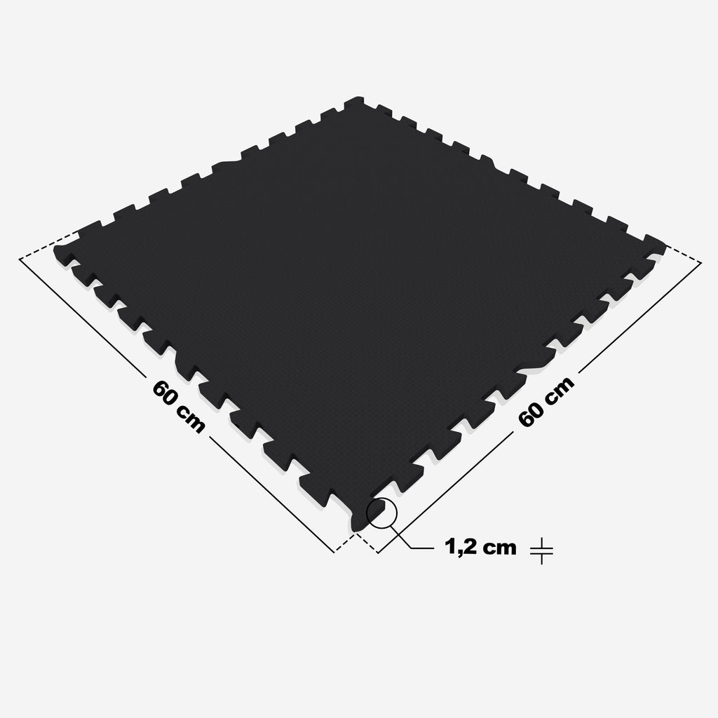 Treeningmatt 16 osa 60 x 60 x 1,2 cm