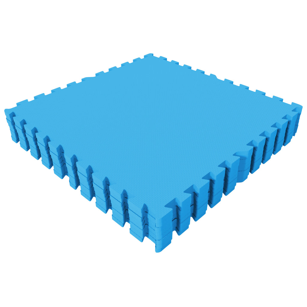 Treeningmatt 8 osa 60 x 60 x 1,2 cm, sinine