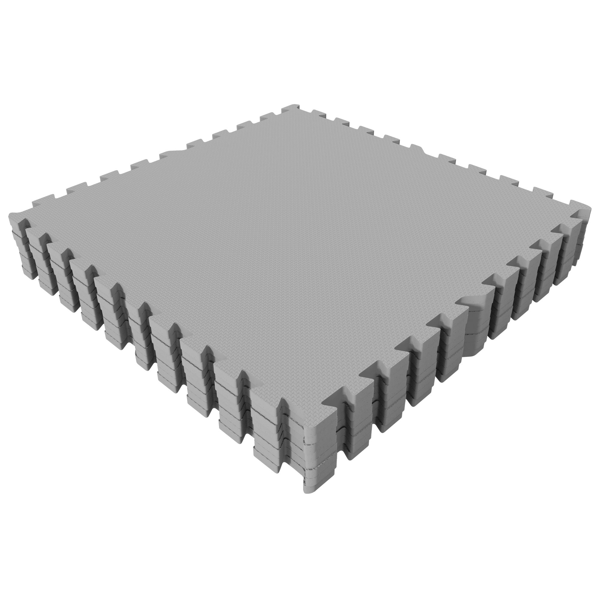 Treeningmatt 8 osa 60 x 60 x 1,2 cm, hall