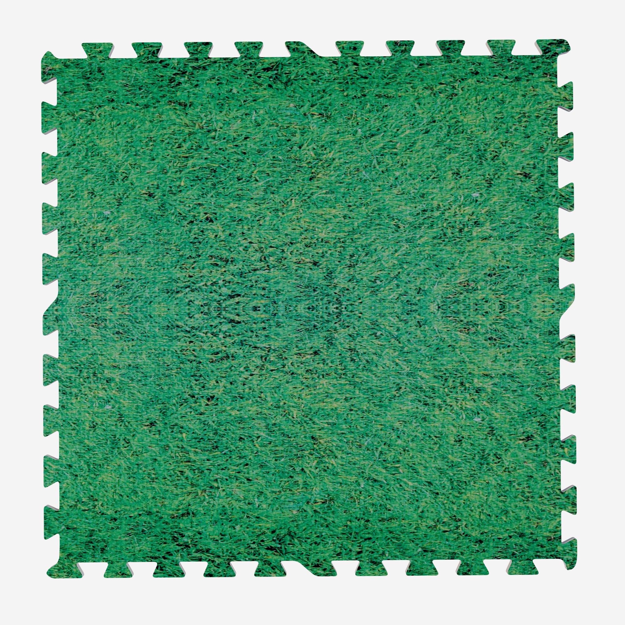 Treeningmatt 8 tükki 60 x 60 x 1,2 cm murumustriga