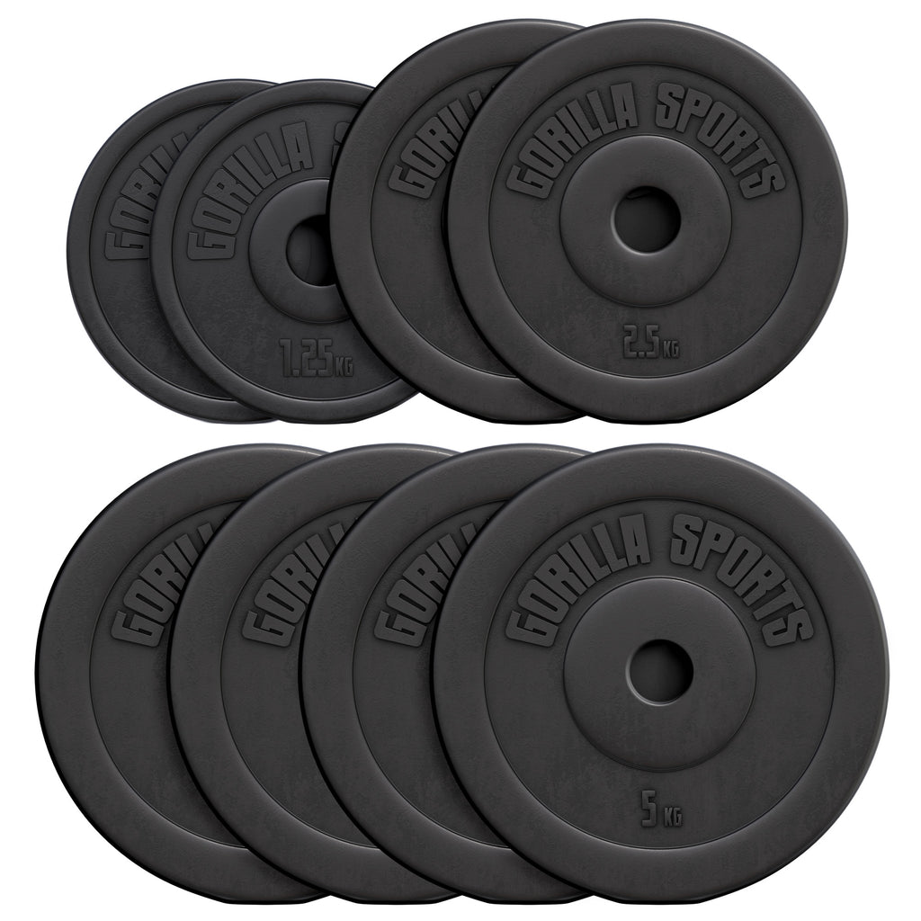 Vinüülkattega kettakomplekt 27,5 kg 30 mm