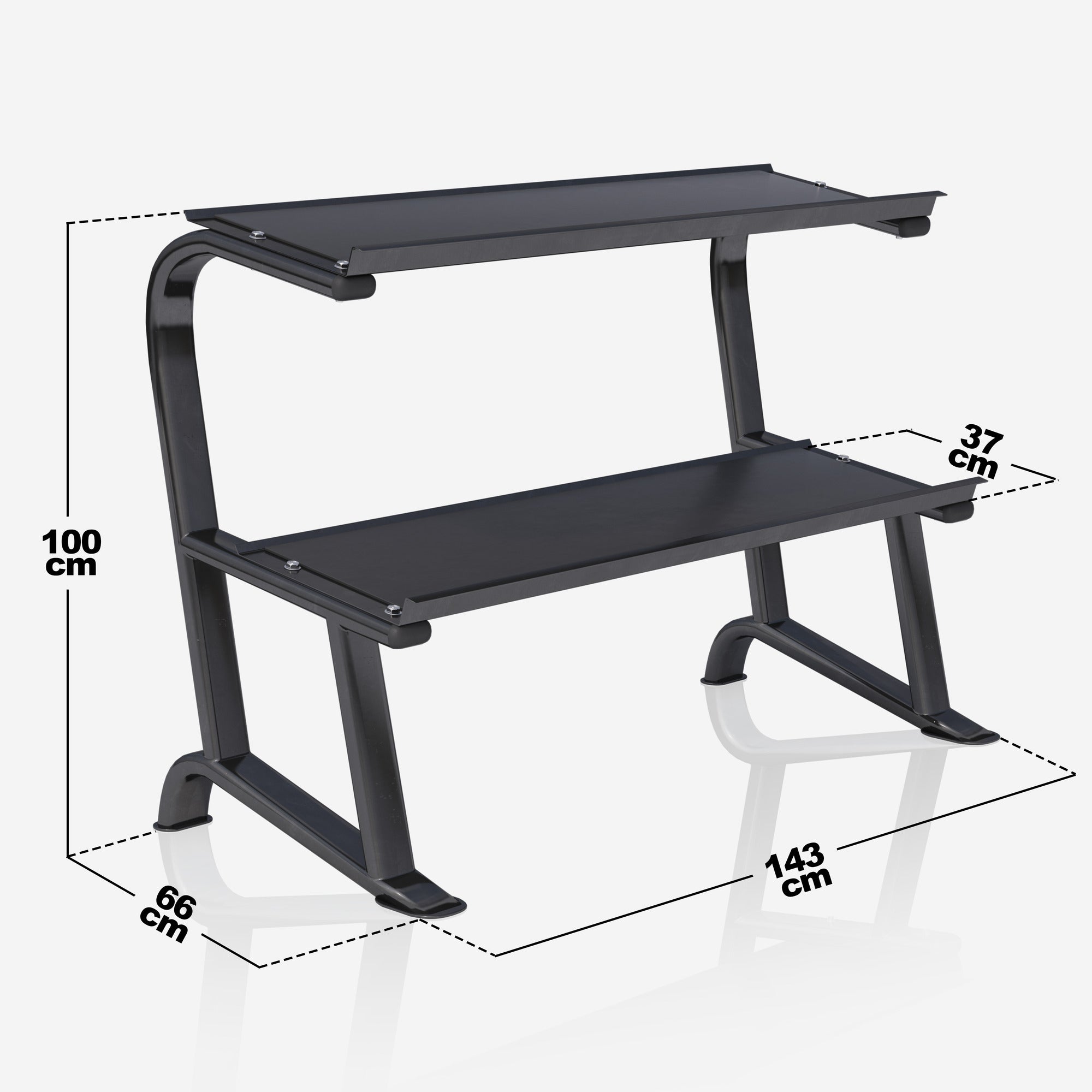 Hexagon hantlikomplekt 237 kg hoidikuga
