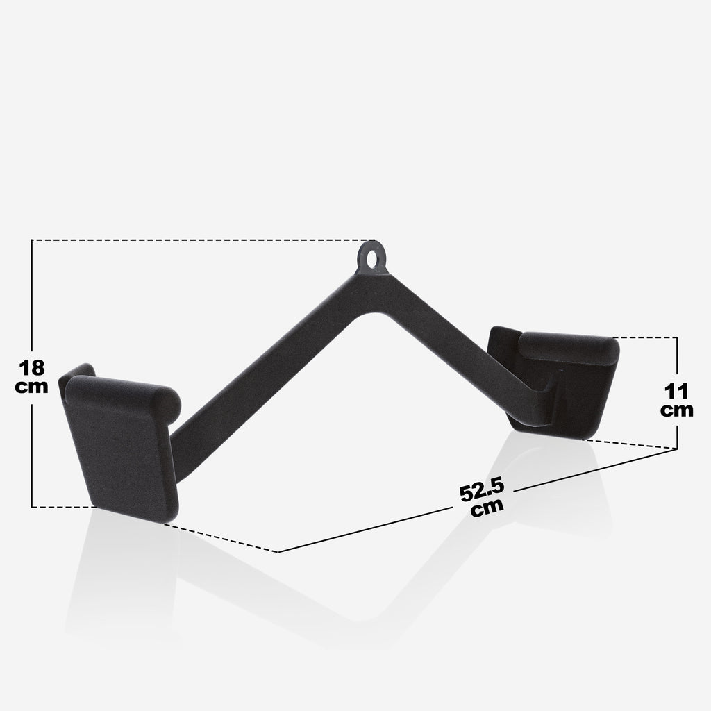 Sõudekäepide plokile kummikattega 52,5 cm