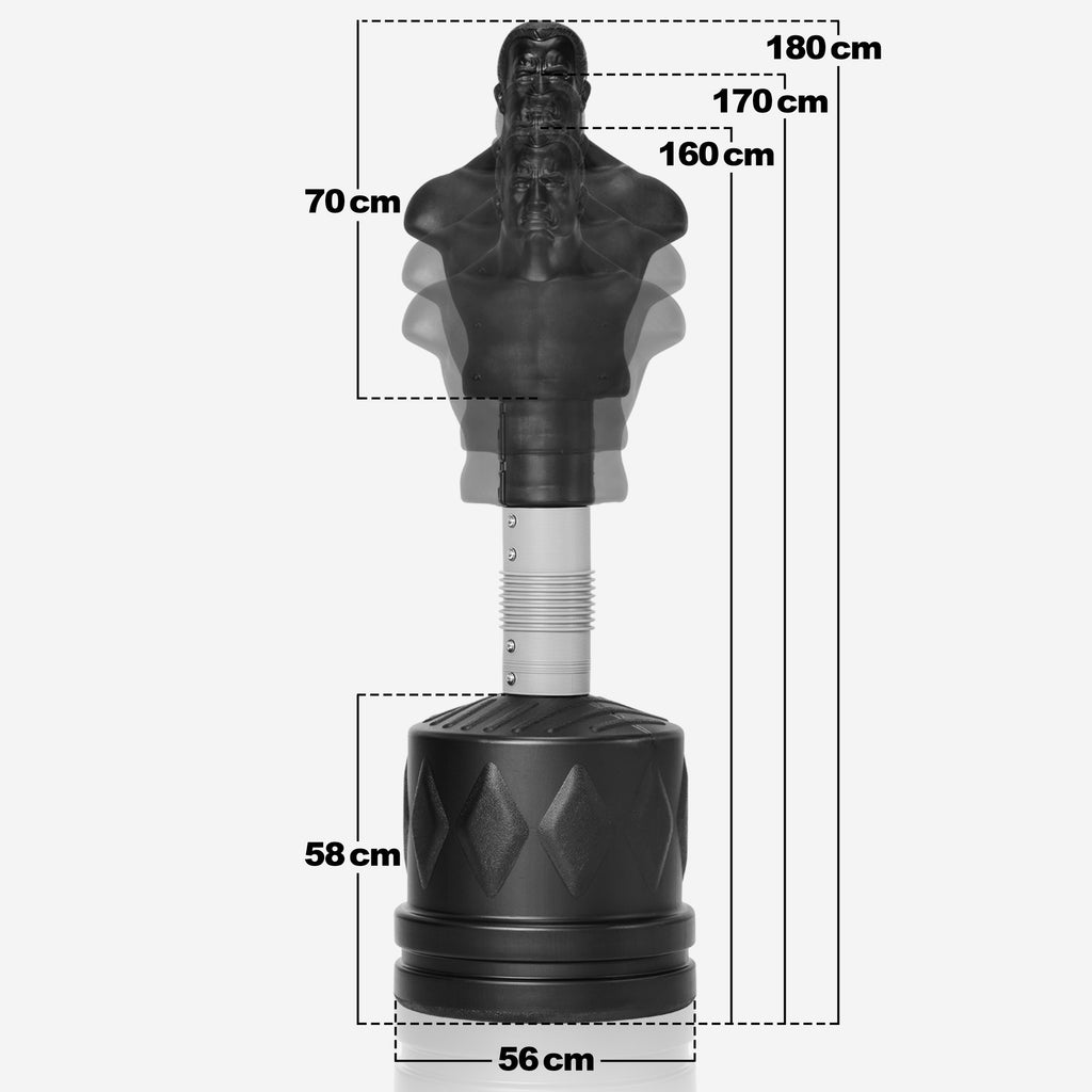 Seisev Bob-poksikott 160–180 cm täidetava alusega