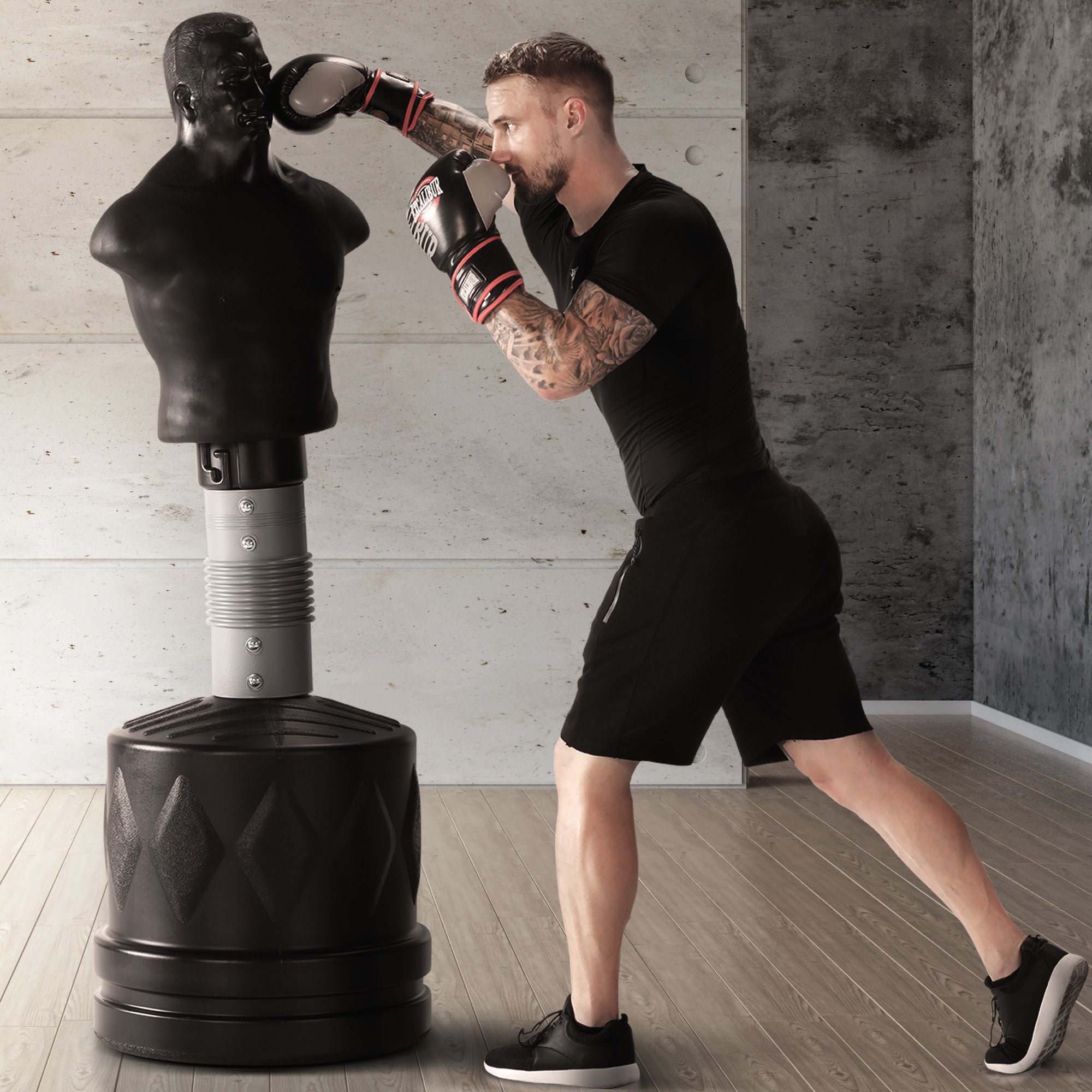 Seisev Bob-poksikott 160–180 cm täidetava alusega