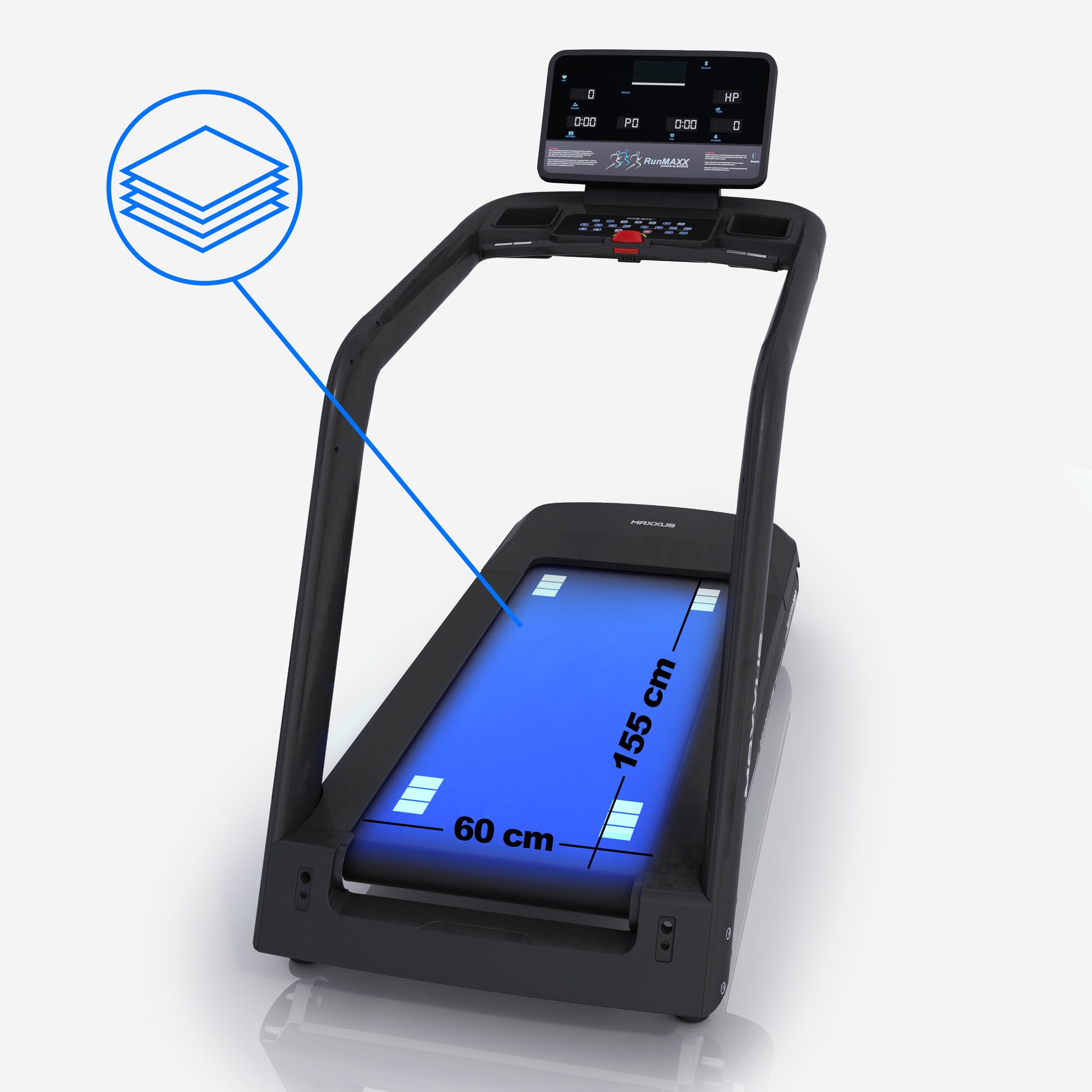 RunMAXX 90 Pro jooksulint LCD-ekraaniga