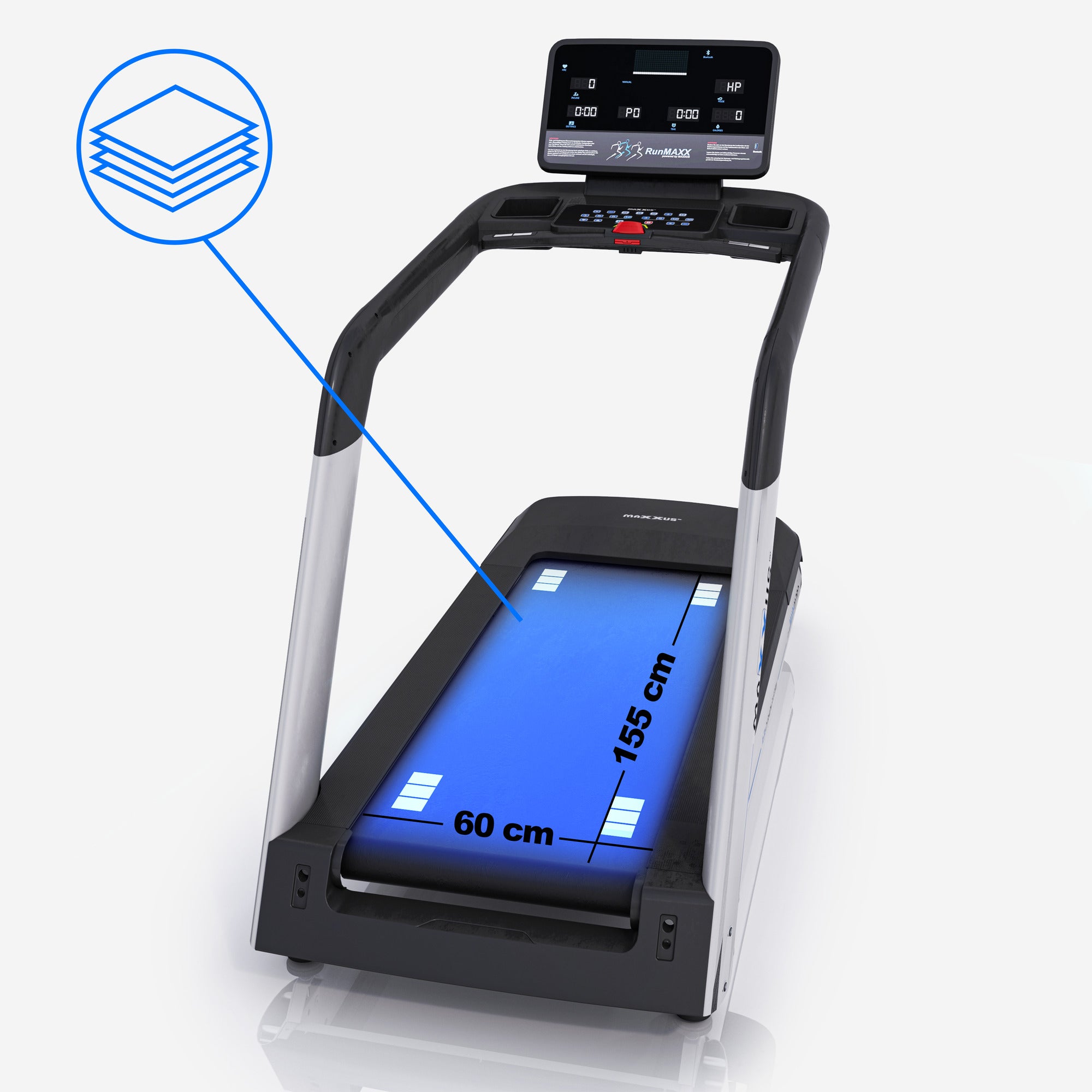 RunMaxx 90 Pro jooksulint 22 km/h, max. 150 kg