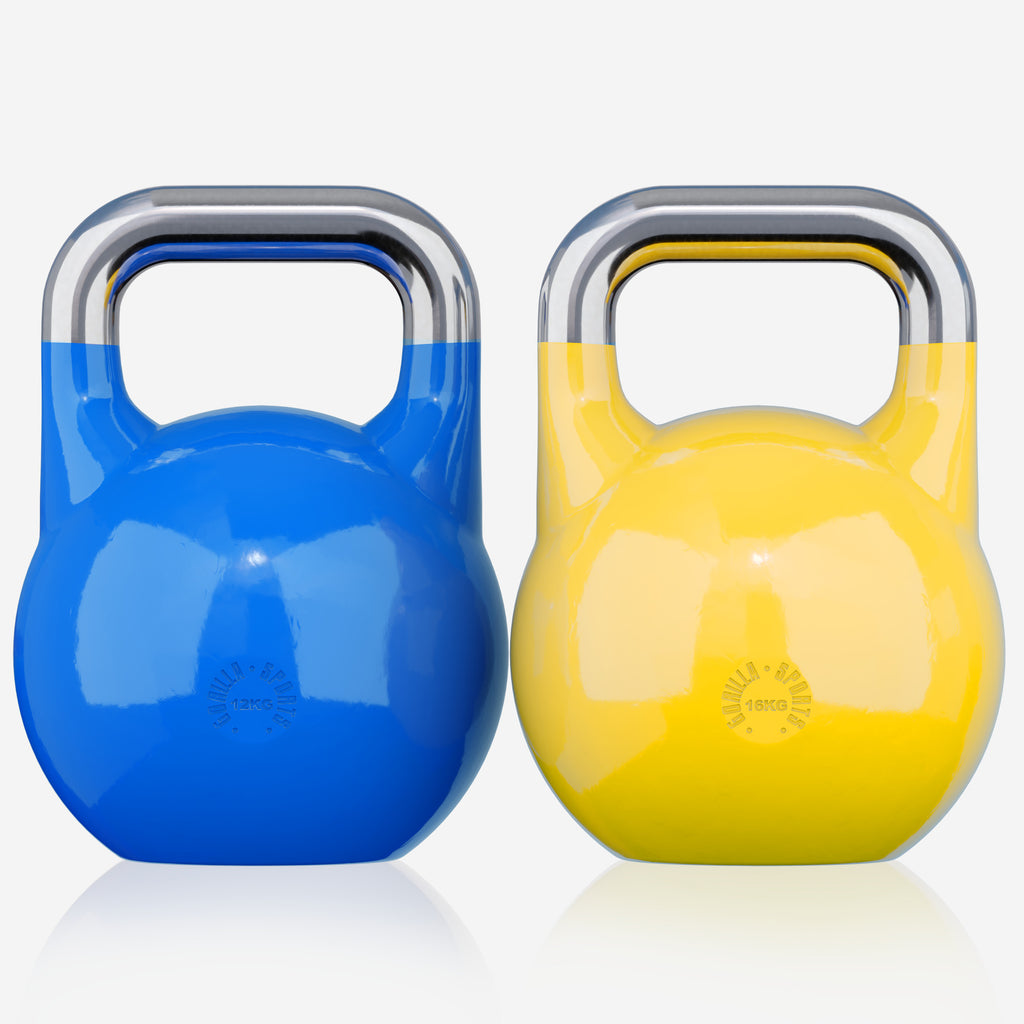 Võistluskettlebellide komplekt 12 kg + 16 kg