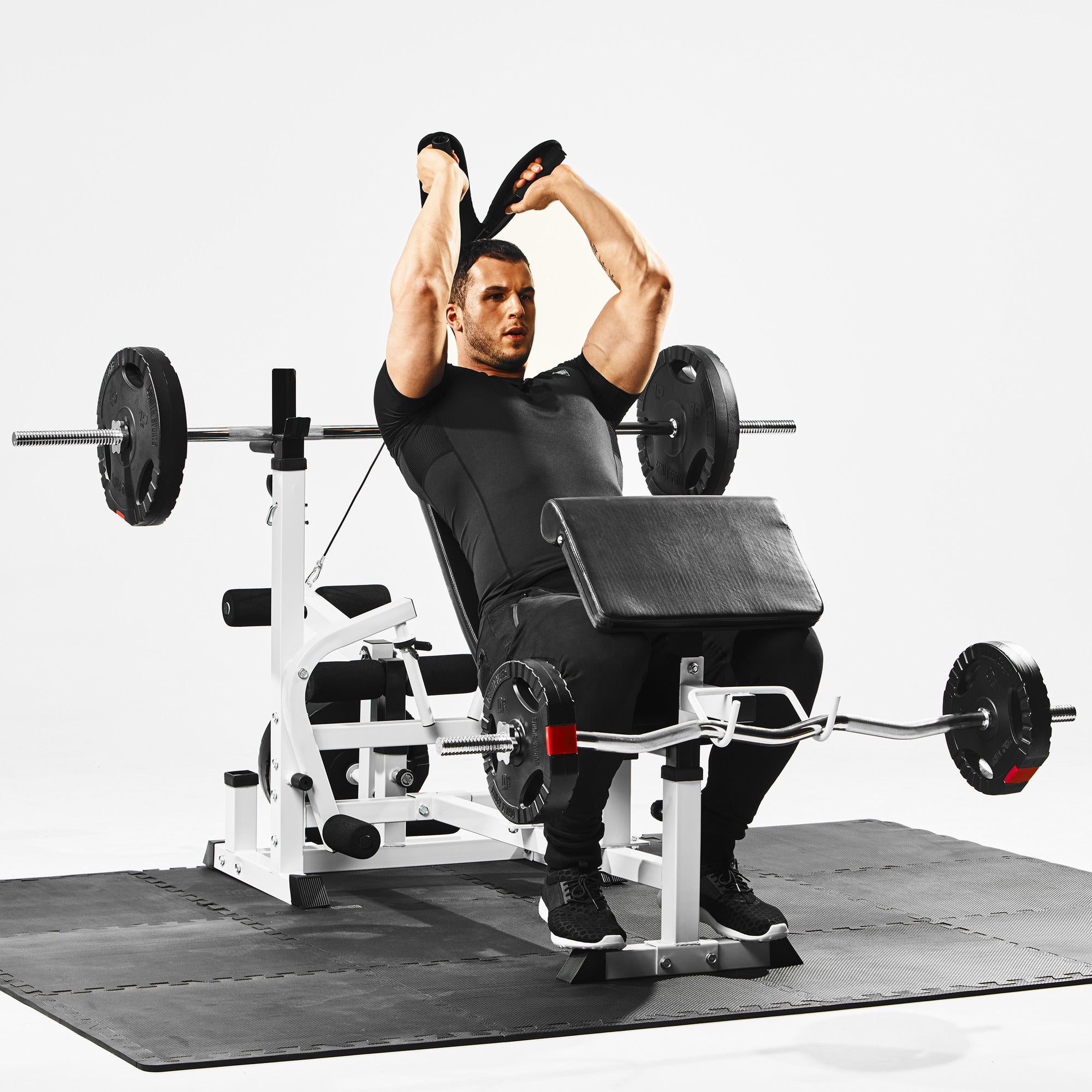 Mitmekülgne kodujõusaal + 100 kg kangikomplekt