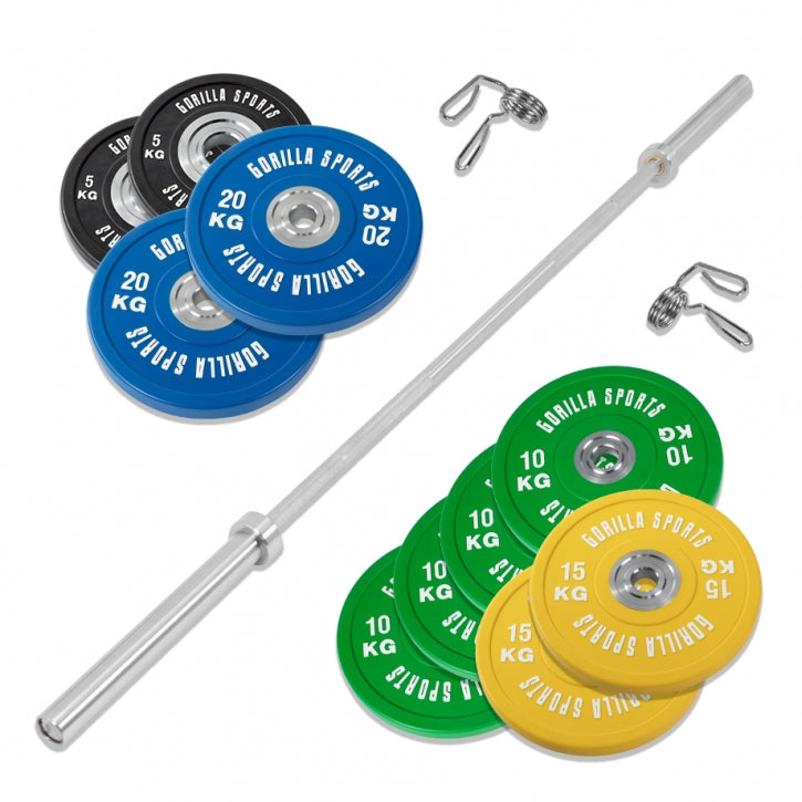 Half rack kükiraam ja kangikomplekt 140 kg