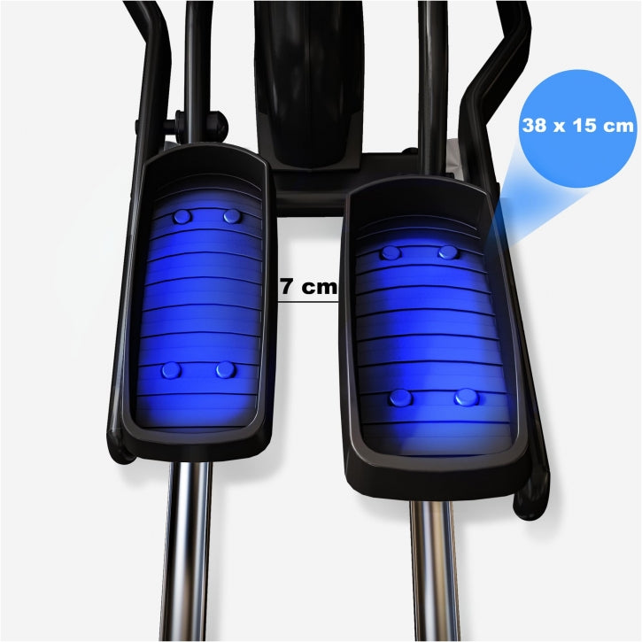 CX 7.5 crosstrainer reguleeritava sammupikkusega