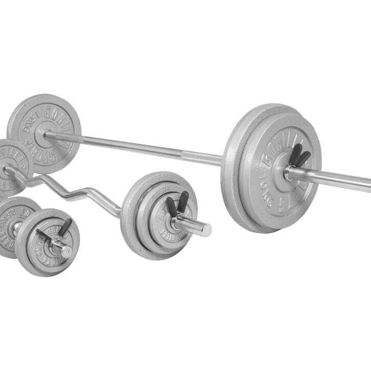 Kangikomplekt 108 kg kangide ja hantlikangidega