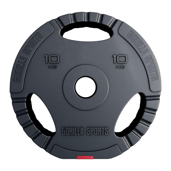 Tri Grip vinüülkattega raskusketas 10 kg 50 mm