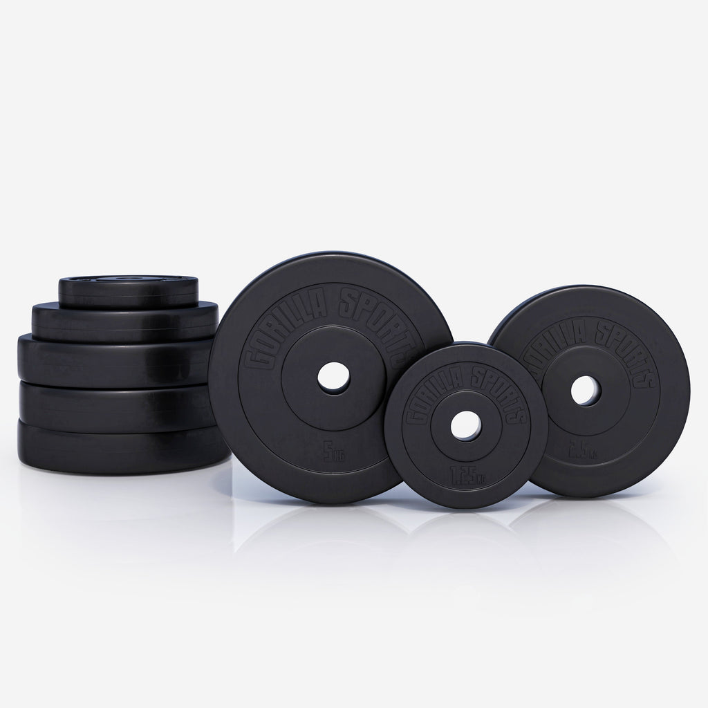 Vinüülist kangikomplekt 35 kg EZ-kangiga