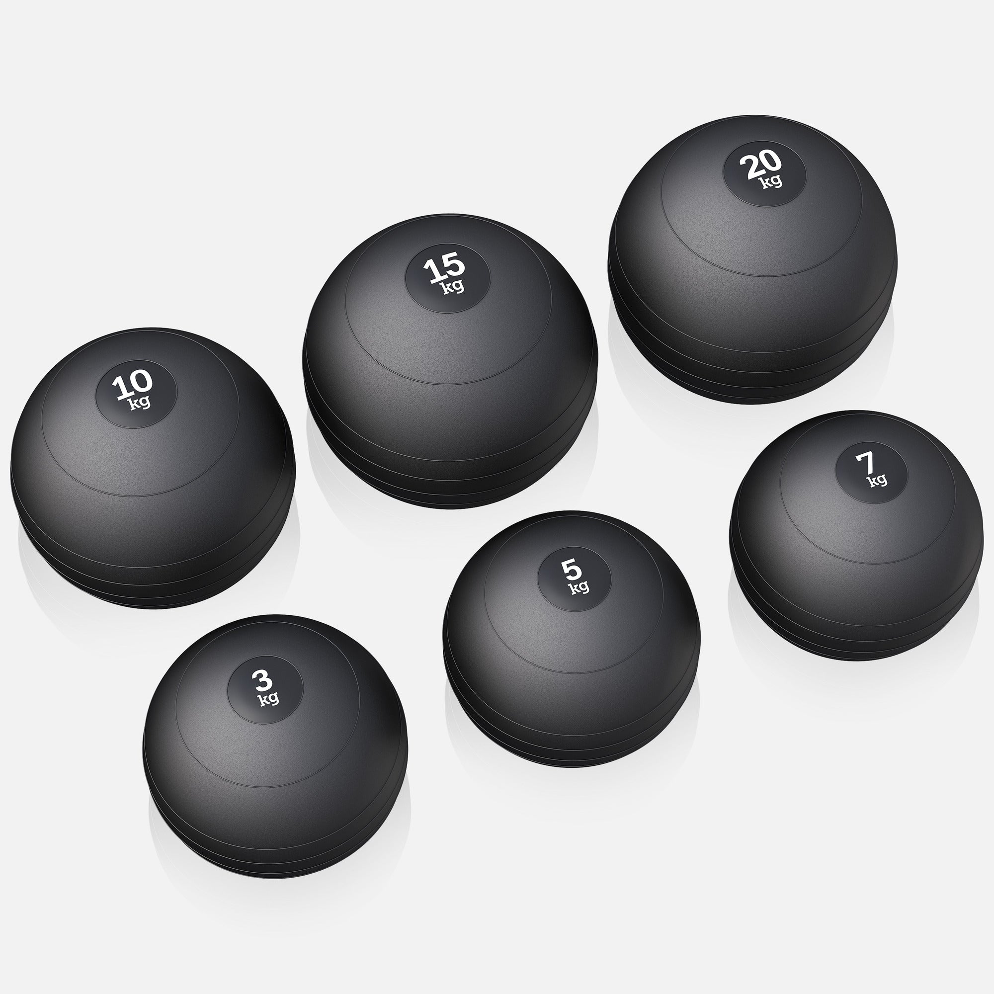 Slam Ball treeningpall 3–20 kg, haarduv kummipind