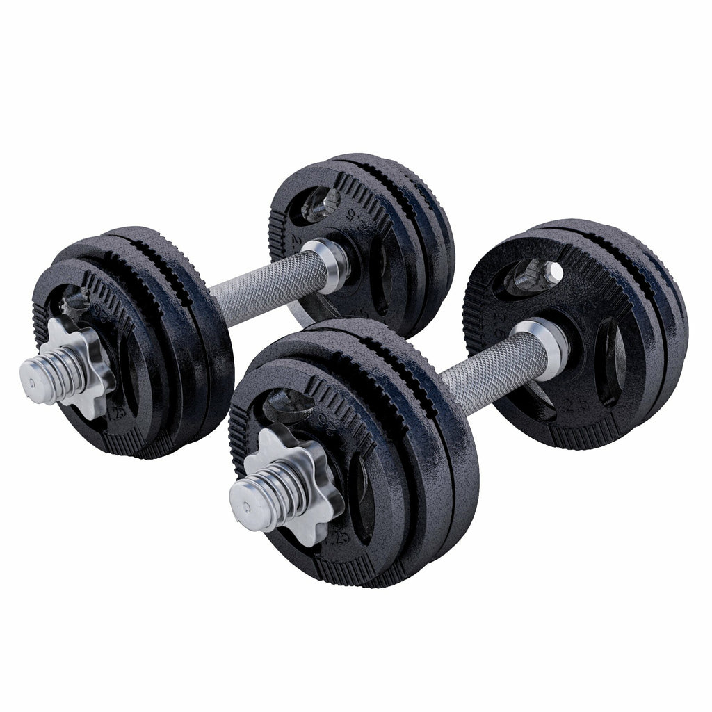 Tri Grip hantlikomplekt 30 kg keermega lukustitega