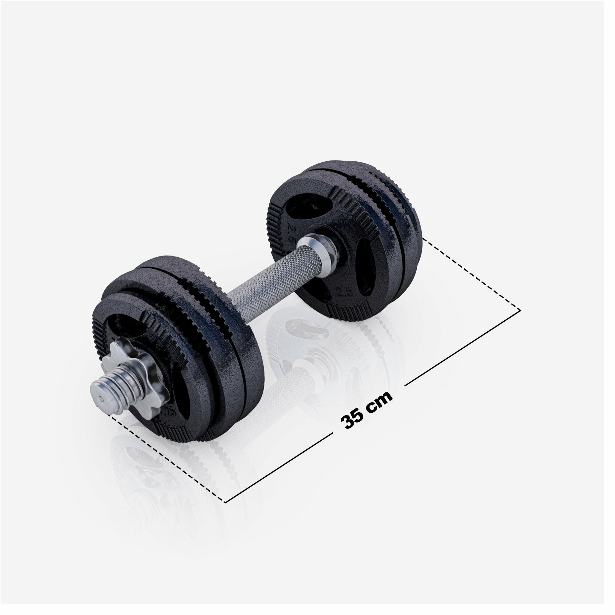 Tri Grip hantlikomplekt 30 kg keermega lukustitega