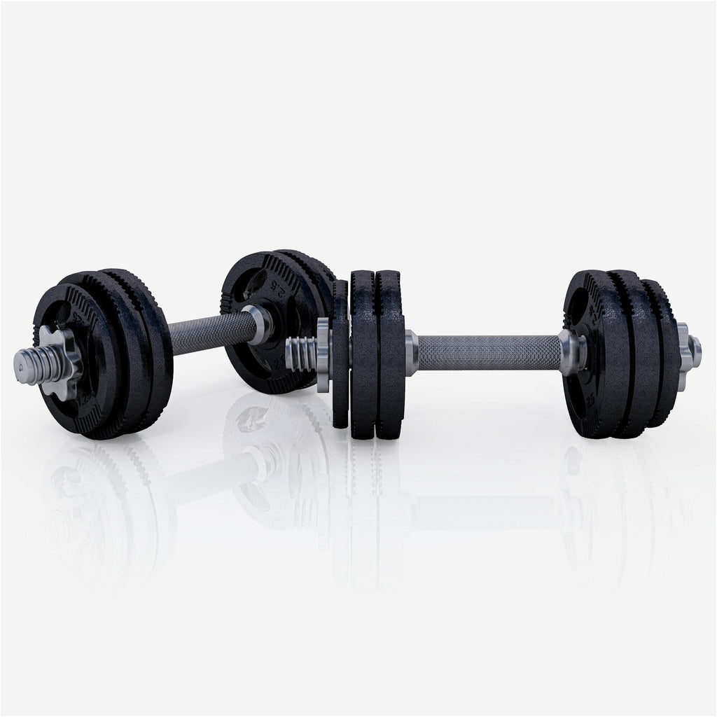 Tri Grip hantlikomplekt 30 kg keermega lukustitega