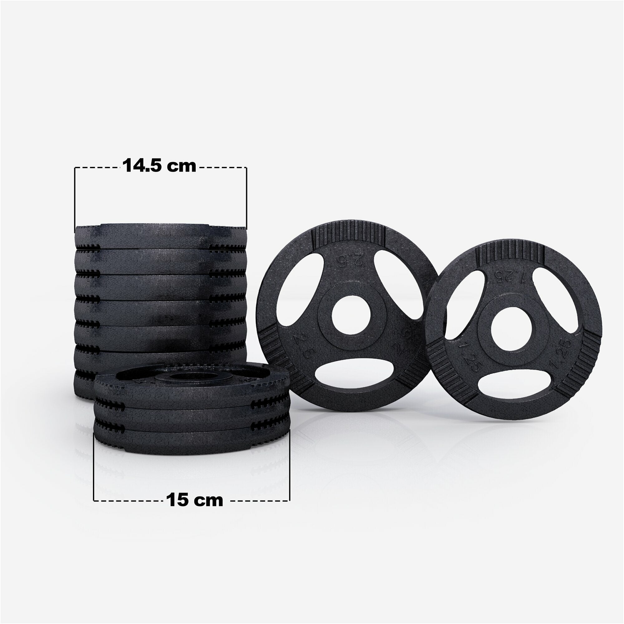 Tri Grip hantlikomplekt 30 kg keermega lukustitega