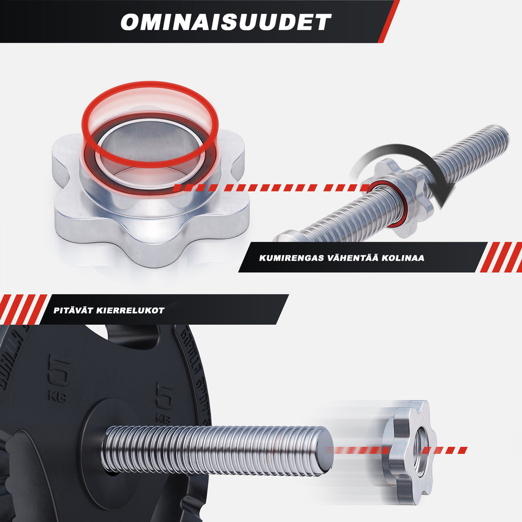 Vinüül Tri Grip kangikomplekt 70 kg
