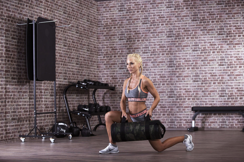 Fitnessbag-liivakott kamuflaažmustriga