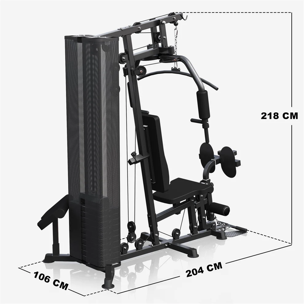 Jõusaal 76,5 kg raskuspakiga