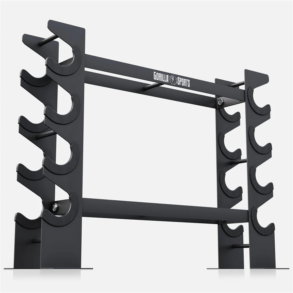 Hantli- ja sangpommiriiul 2 taset, max 300 kg