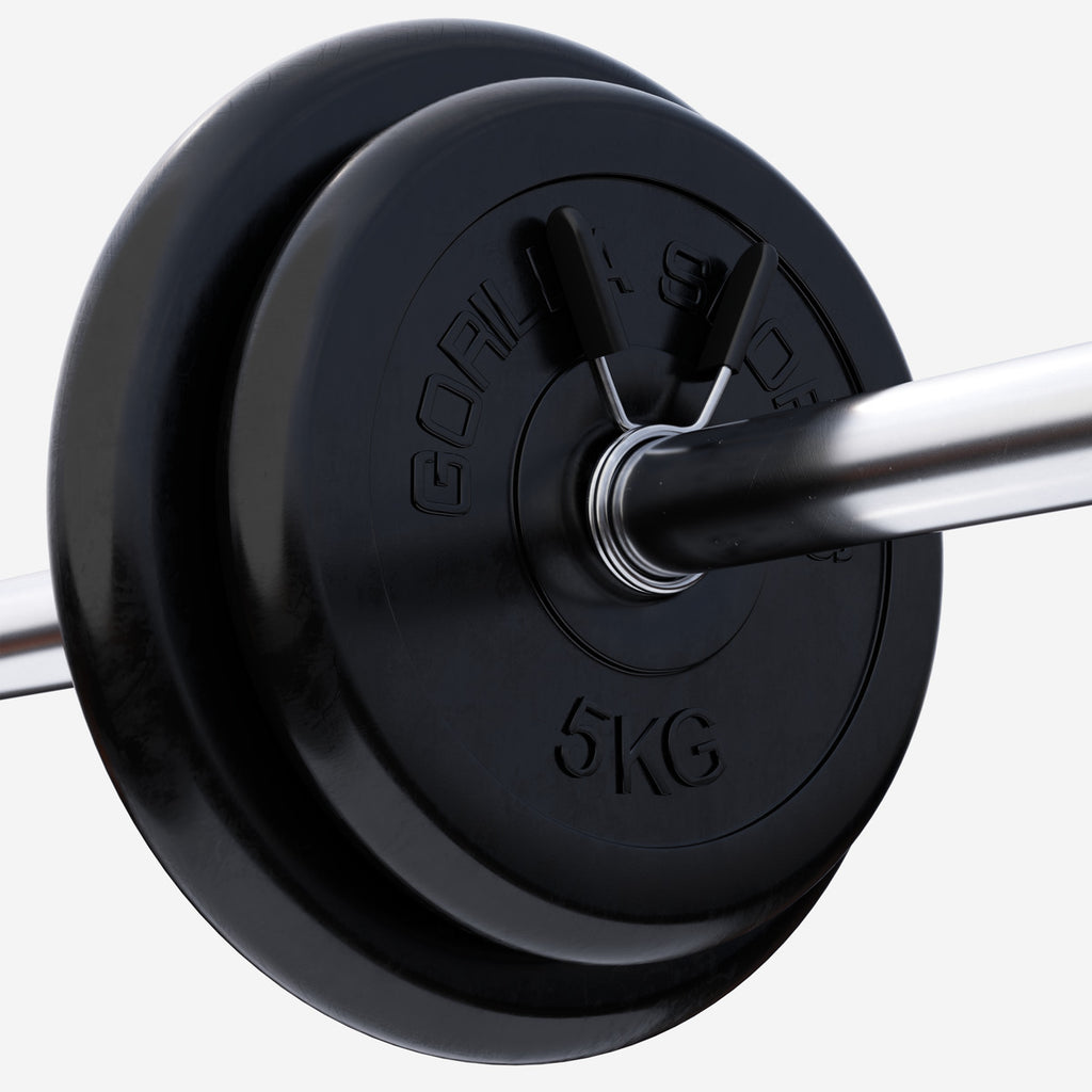 Kummikettad 2 x 5 kg + 2 x 10 kg, 30 mm