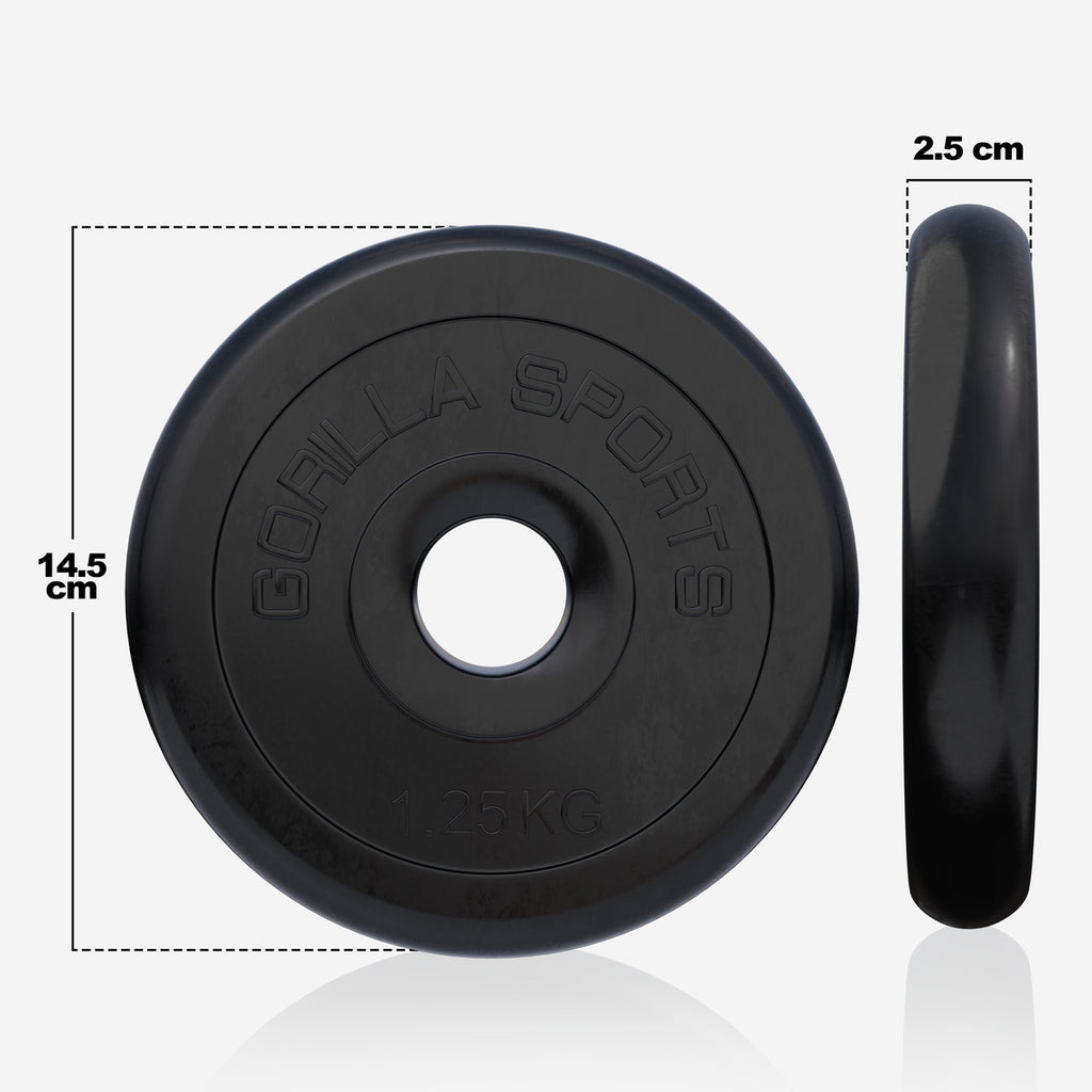 Kummikattega raskusketas 1,25 kg, 30 mm