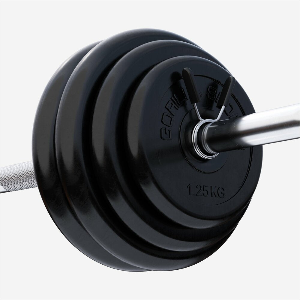 Kummikettad 30 mm, 2 x 1,25 kg + 2 x 2,5 kg + 4 x 5 kg