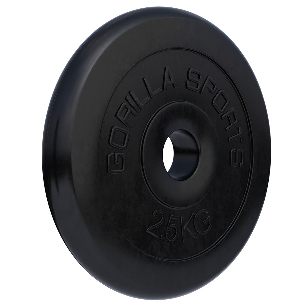 Kummikettad 30 mm, 2 x 1,25 kg + 2 x 2,5 kg + 4 x 5 kg